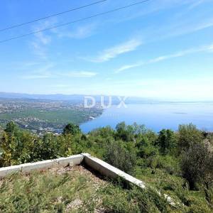 OPATIJA, BREGI- zemljište 6432 m2 (građevinsko 2355 m² i poljoprivredno 4077 m²) s panoramskim pogledom na more