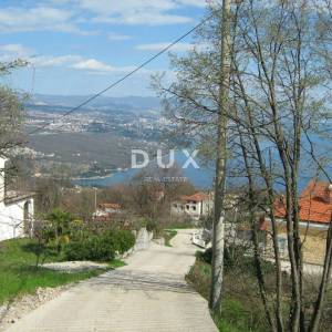 OPATIJA, BREGI- zemljište 6432 m2 (građevinsko 2355 m² i poljoprivredno 4077 m²) s panoramskim pogledom na more