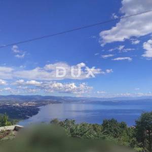 OPATIJA, BREGI- zemljište 6432 m2 (građevinsko 2355 m² i poljoprivredno 4077 m²) s panoramskim pogledom na more
