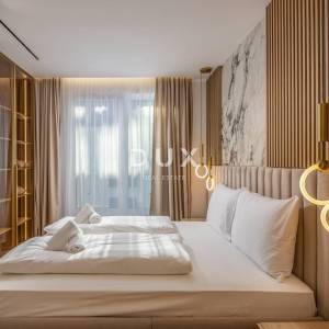 OPATIJA, CENTAR - 134m2 prestižni objekt za najam u vrhunskoj novogradnji, panoramski pogled na more