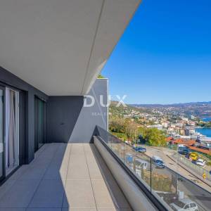 OPATIJA, CENTAR - 134m2 prestižni objekt za najam u vrhunskoj novogradnji, panoramski pogled na more