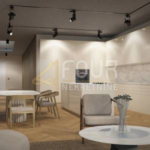 Opatija, Ičići, ekskluzivna novogradnja sa zajedničkim bazenom i garažom, 2s+db