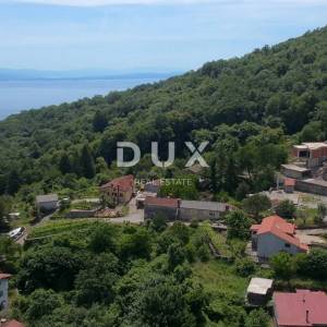OPATIJA, RUKAVAC- građevinsko zemljište 2560m2 S LOKACIJSKOM DOZVOLOM!! za 3 zgrade i prekrasnim pogledom na more