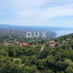 OPATIJA, RUKAVAC- građevinsko zemljište 2560m2 S LOKACIJSKOM DOZVOLOM!! za 3 zgrade i prekrasnim pogledom na more