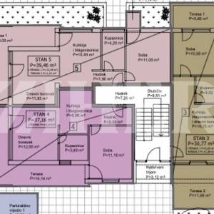 Otok Ugljan, Lukoran, apartman s vrtom, 150 m od mora