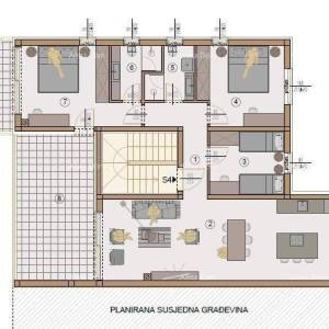 Penthouse, stan s Garažom i PM, u novom stambenom kompleksu, Valdebek, Pula! Zg6 S4