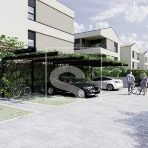 Penthouse u zatvorenom kompleksu s bazenom