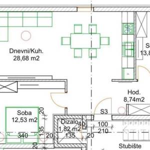 Peroj! Prodaja stana u novom rezidencijalnom projektu, samo 200m od mora.