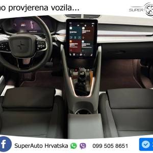 Polestar 2 78 kWh Long Range AWD DM 408 KS, LED+PANO+4xGR SJED+KAM+VIRT+PDC