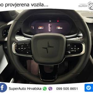 Polestar 2 78 kWh Long Range AWD DM 408 KS, LED+PANO+4xGR SJED+KAM+VIRT+PDC