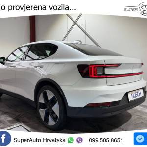Polestar 2 78 kWh Long Range AWD DM 408 KS, LED+PANO+4xGR SJED+KAM+VIRT+PDC