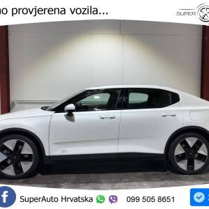 Polestar 2 78 kWh Long Range AWD DM 408 KS, LED+PANO+4xGR SJED+KAM+VIRT+PDC