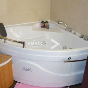 Poljane, samostojeća kuća s bazenom, pogled na more