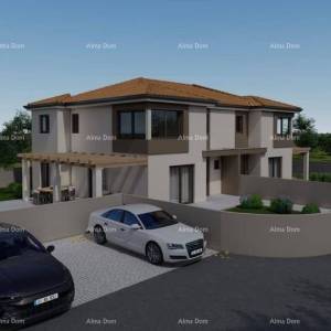 Poreč, Dvije moderne vile s bazenom i saunom u izgradnji – Istra