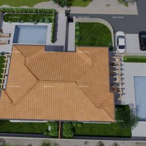 Poreč, Dvije moderne vile s bazenom i saunom u izgradnji – Istra