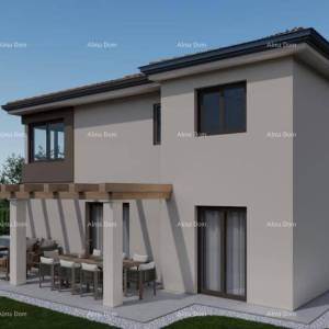 Poreč, Dvije moderne vile s bazenom i saunom u izgradnji – Istra