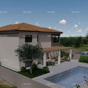 Poreč, Dvije moderne vile s bazenom i saunom u izgradnji – Istra