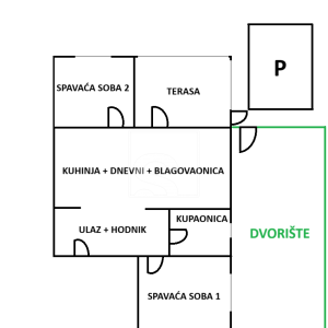 PRILIKA - stan u Medulinu - 600m od plaže