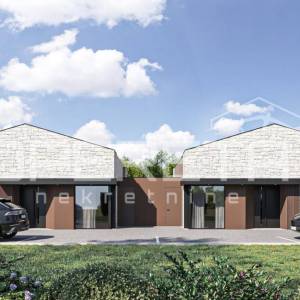 Istra, Poreč okolica- Moderna prizemnica s galerijom i bazenom
