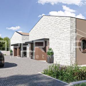 Istra, Poreč okolica- Moderna prizemnica s galerijom i bazenom
