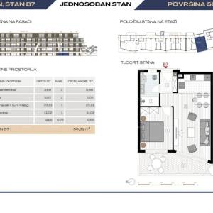 Prodaja modernih stanova u eksluzivnoj zgradi sa pogledom na marinu, Pula!