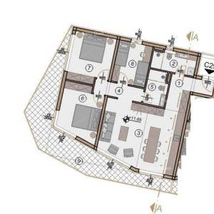 Prodaja modernih stanova u ekskluzivnoj zgradi sa pogledom na Marinu, Pula!