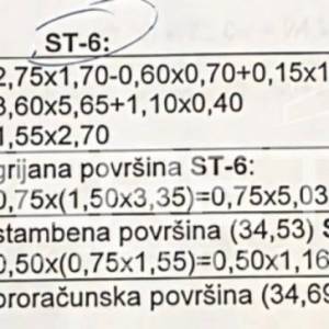Prodaja, Stan, Gajnice, Perjavica, 1s, 36m2