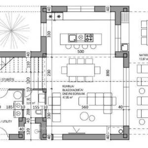 Prodaja zemljišta 511 m2 s građevinskom dozvolom i plaćenim doprinosima, Medulin!