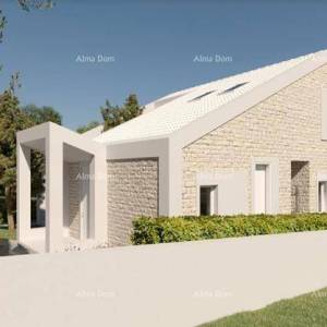 Prodaja zemljišta 511 m2 s građevinskom dozvolom i plaćenim doprinosima, Medulin!