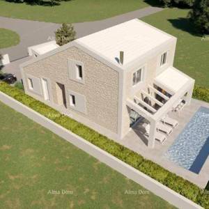 Prodaja zemljišta 511 m2 s građevinskom dozvolom i plaćenim doprinosima, Medulin!