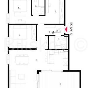 Prodaja,dvosoban stan s pogledom u luksuznom resortu