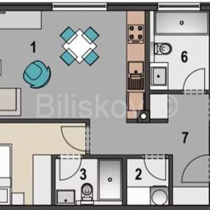 Prodaja,Pag Mandre,novi luksuzni penthouse 77,50m2 na drugom katu zgr