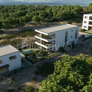 Prodaja,Pag,Mandre,novogradnja stan 77,50m2 ,1kt. zgrade,terasa