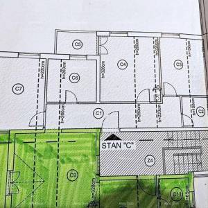 Pula – Busoler, Četverosoban stan u roh-bau fazi