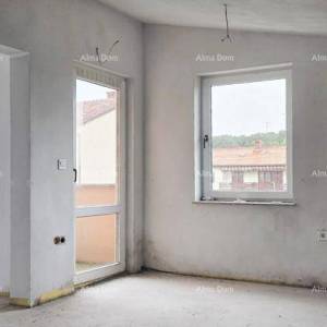 Pula – Busoler, Četverosoban stan u roh-bau fazi