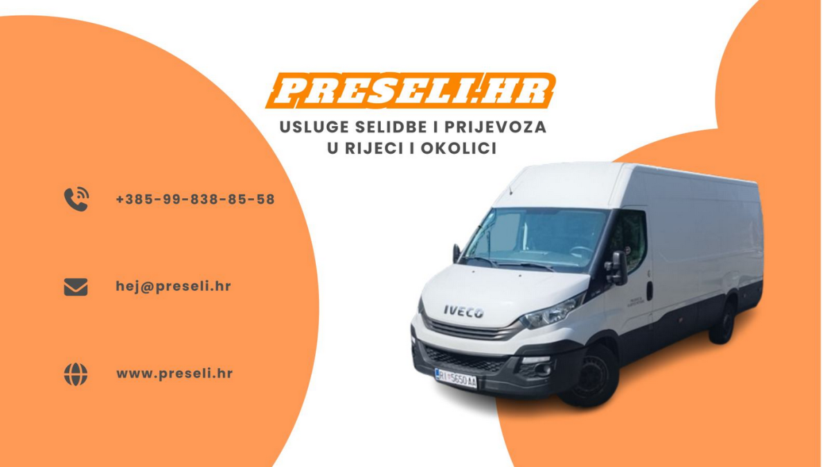 Selidbe i Kombi prijevoz Rijeka