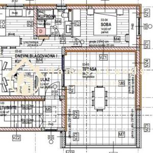 Sesvete,Kobiljak,2-soban stan 102,27m2 terasom i PM (62,57m2 obrač.)