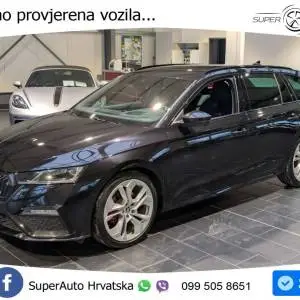 Škoda Octavia Combi 2.0 TDI DSG RS 200 KS, ACC+KAM+LED+GR SJED+HEAD+VIRT+ASIST