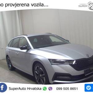 Škoda Octavia Combi 2.0 TDI DSG Sport 150 KS, LED+TEM+GR SJED+KAM+PDC+ASIST