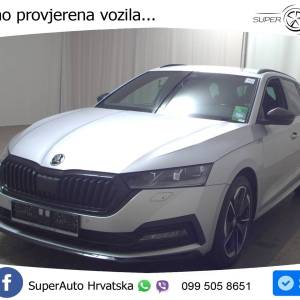 Škoda Octavia Combi 2.0 TDI DSG Sport 150 KS, LED+TEM+GR SJED+KAM+PDC+ASIST