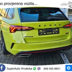 Škoda Octavia Combi RS 2.0 TSI 245 KS, VIRT+KAM+GR SJED+HEAD+PARK