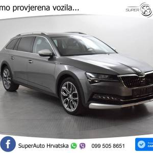 Škoda Superb Scout 2.0 TDI 4x4 DSG 200 KS, ACC+LED+360+4xGR SJED+PANO+VIRT