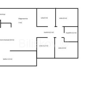 Split, Meje, prodaja 5-soban stan 124 m2, pogled na more, garaža