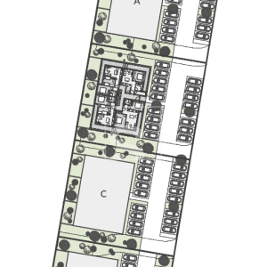 Stan s dvorištem - novogradnja 