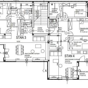 Stan S3 na 1. katu novogradnji u Kanfanaru
