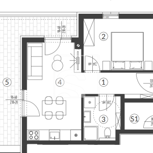 Stan u novogradnji - gradnja 2027g. - prizemlje 
