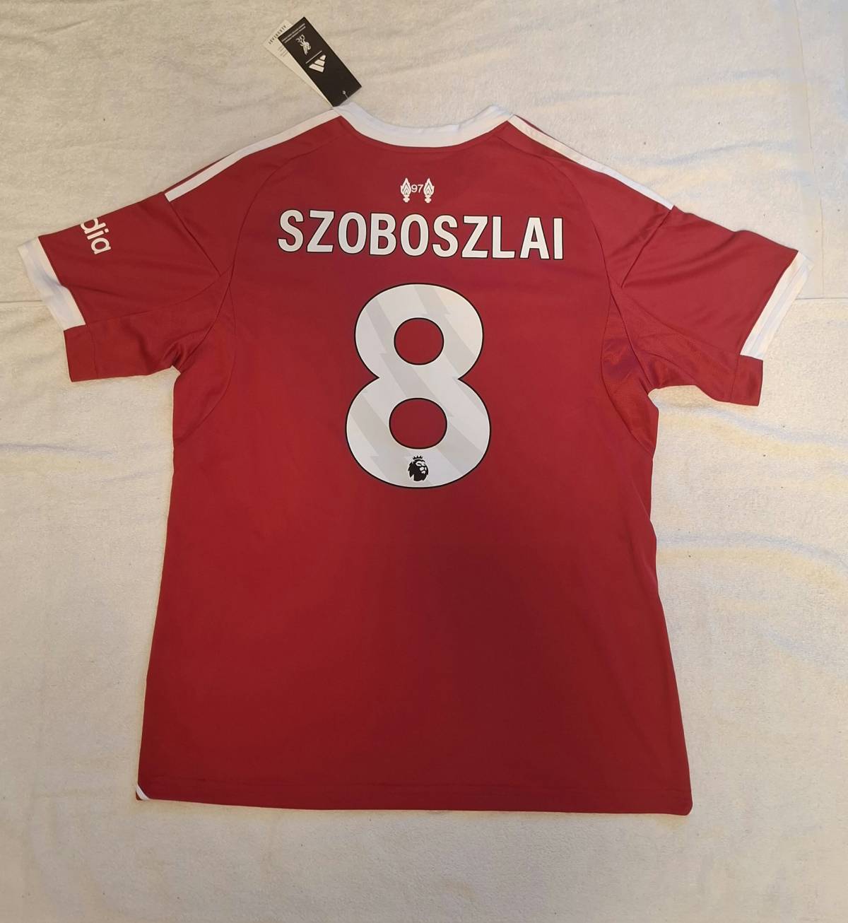 Szoboszlai Liverpool 25/26 L domaci dres
