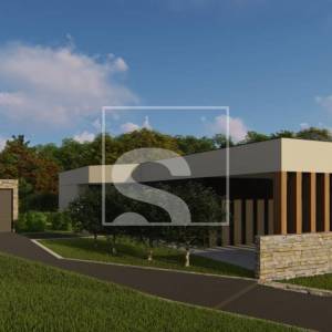 Terasirano zemljište 2082 m² s visokim hrastovima