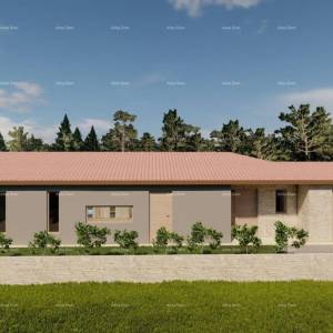 Top ponuda! Prodaja zemljišta s građevinskom dozvolom, za izgradnju obiteljske kuće s bazenom, Tinjan!