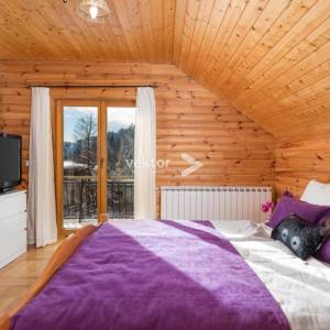 Tršće, goranska kuća za odmor s grijanim bazenom